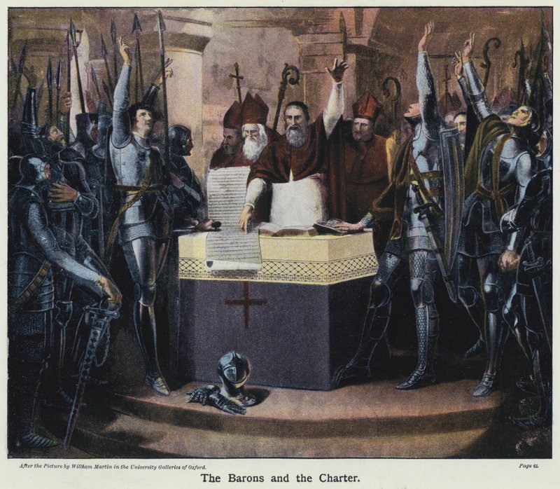 De baronnen en het handvest door William Martin