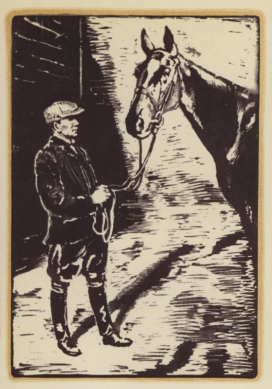 Illustratie voor Memoirs of a Fox-Hunting Man door Siegfried Sassoon door William (after) Nicholson