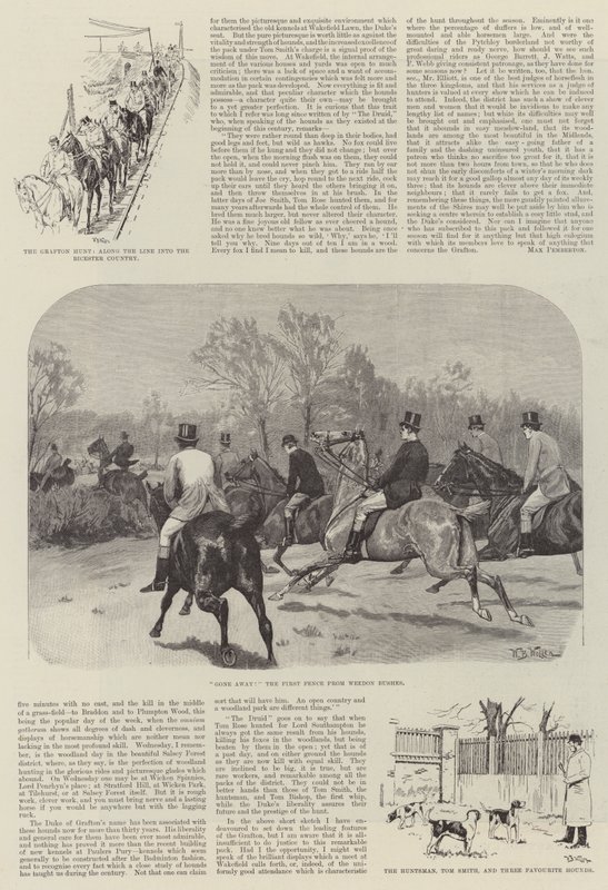 De Grafton Jacht door William Barnes Wollen