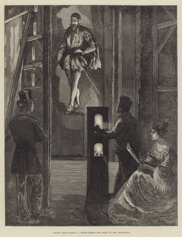 Moderne Geesten Oproepen, een Schets Achter de Schermen bij de Polytechniek door William Bazett Murray
