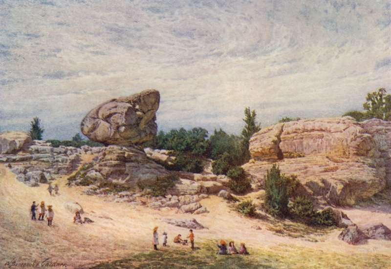 De Pad Rots, Rusthall Common, Tunbridge Wells door William Biscombe Gardner