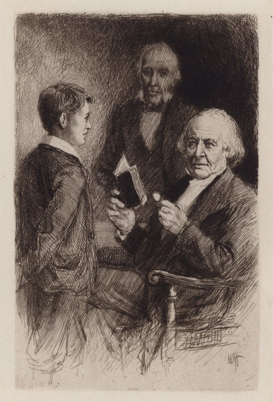 Een Jongeman met Talent door William Brassey (after) Hole