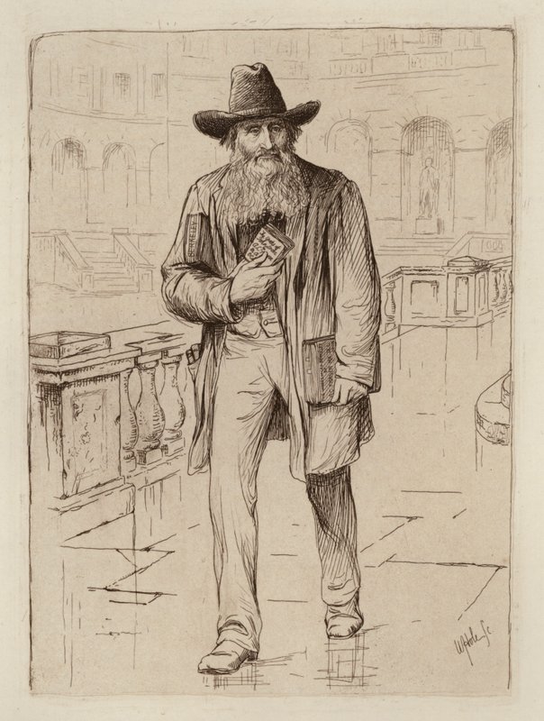 Alexander Campbell Fraser, Professor van Logica en Metafysica (gravure) door William Brassey (after) Hole