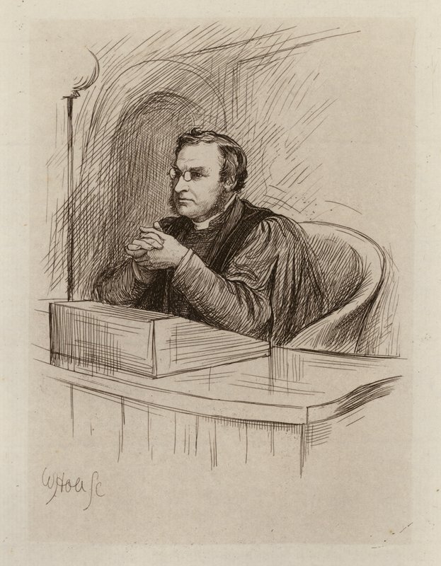 Archibald Hamilton Charteris, Professor van Bijbelse Kritiek en Bijbelse Oudheden door William Brassey (after) Hole