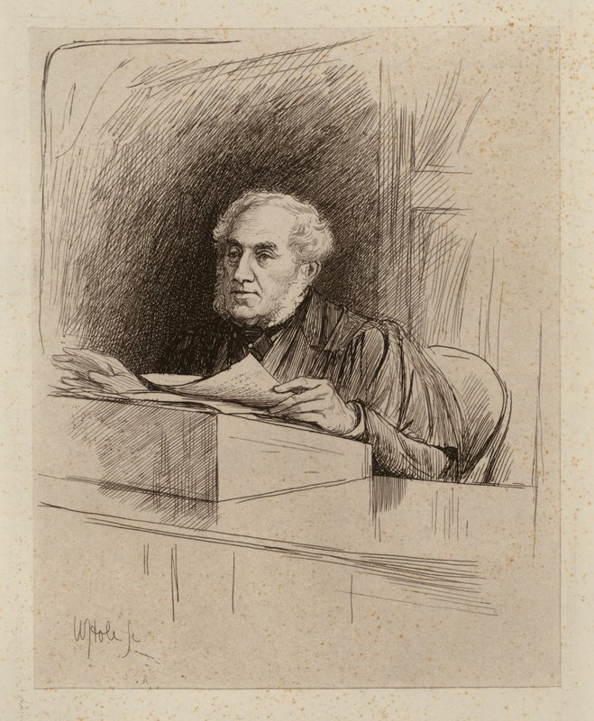 James Stuart Fraser-Tytler, Professor van Transportrecht (gravure) door William Brassey (after) Hole