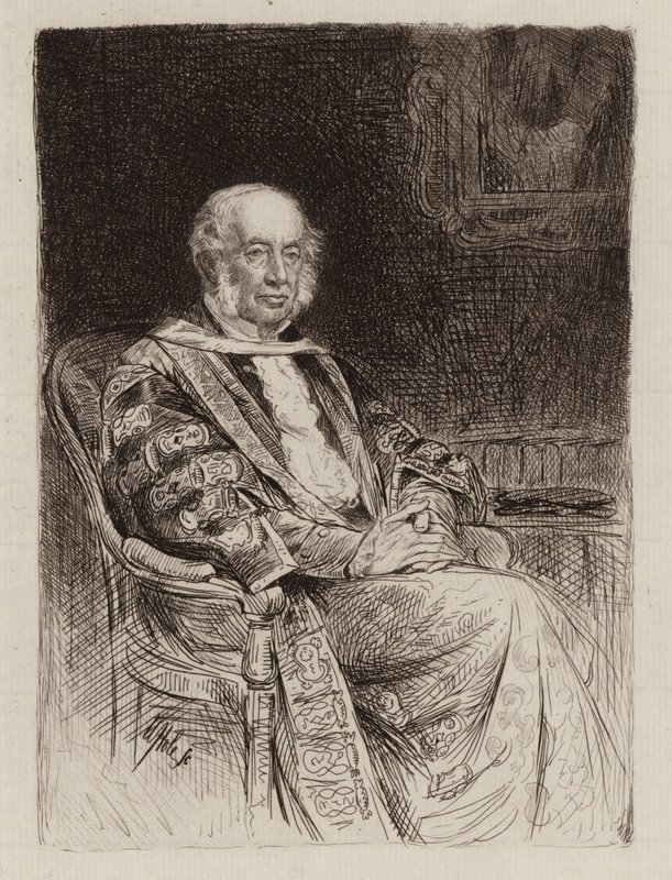 John Inglis van Glencorse, Lord Justice General van Schotland, Kanselier door William Brassey (after) Hole