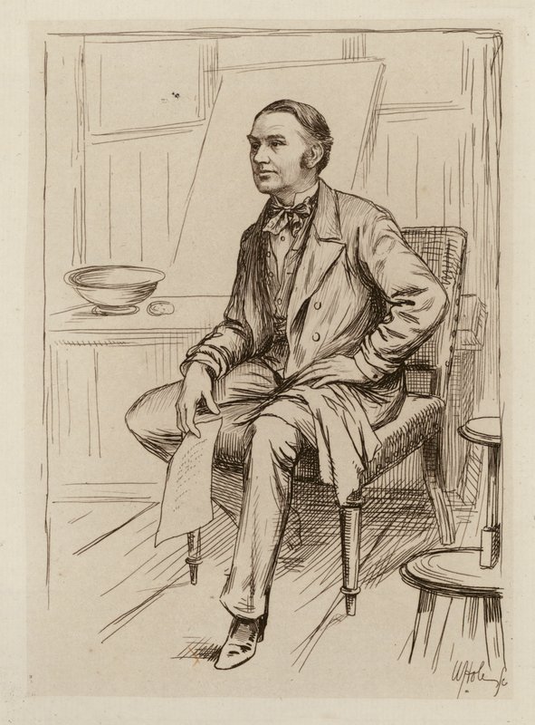 Thomas Annandale, Professor in Klinische Chirurgie (gravure) door William Brassey (after) Hole