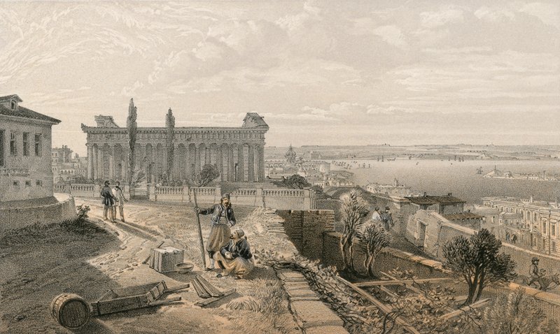 Kerk van St. Peter en St. Paul door William Crimea Simpson