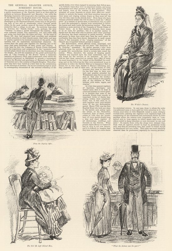 Het Algemeen Registerkantoor, Somerset House door William Douglas Almond
