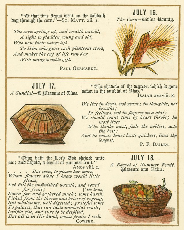 Pagina uit The Bible Emblem Anniversary Book door William Foster