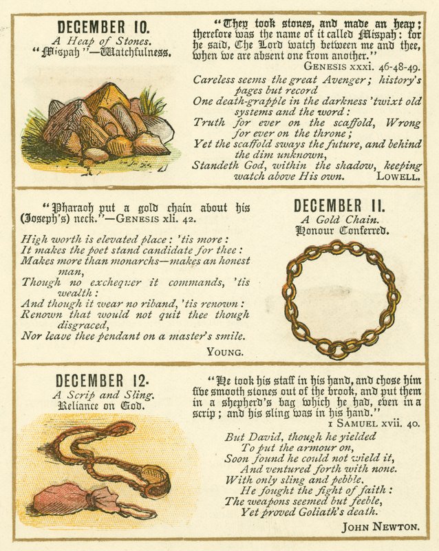 Pagina uit The Bible Emblem Anniversary Book door William Foster