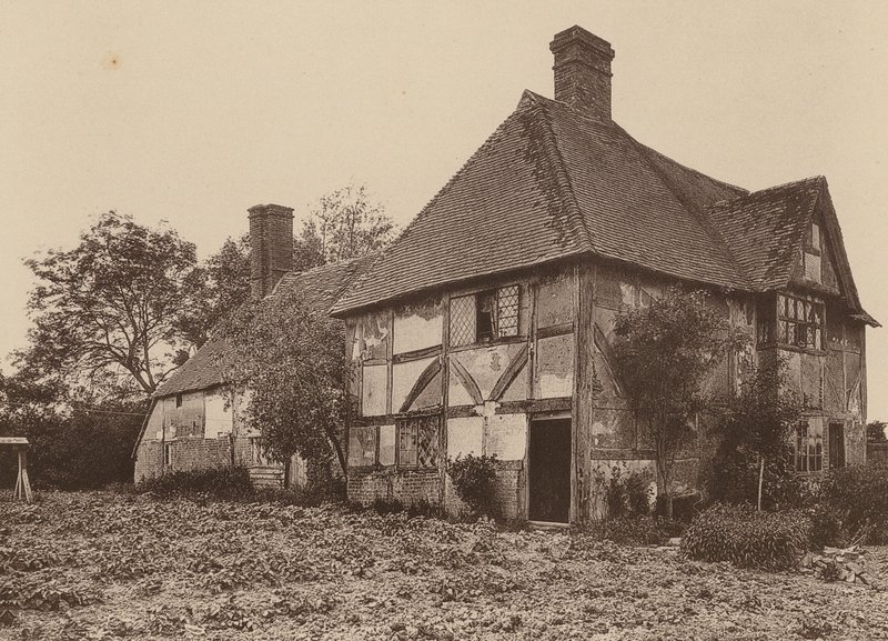 Bij Little Dixter, Northiam, Sussex door William Galsworthy Davie