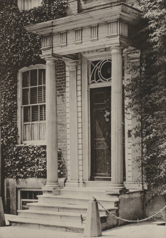 Deur, Southgate Street, Winchester door William Galsworthy Davie