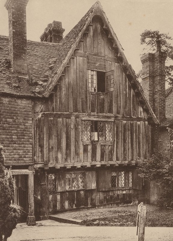 Op het kerkhof, Penshurst, Kent door William Galsworthy Davie