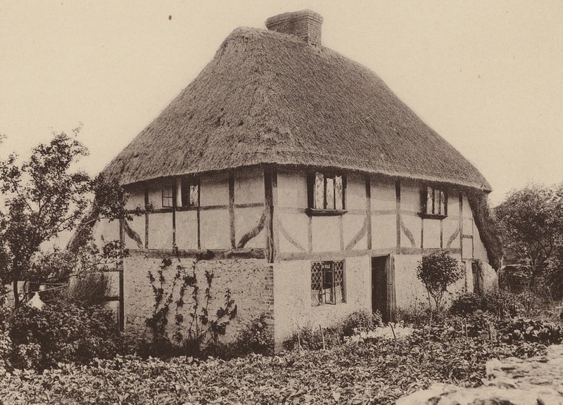 Rose Cottage, Pulborough, West Sussex door William Galsworthy Davie