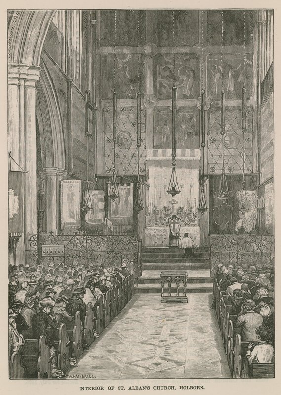 Interieur van de St Alban