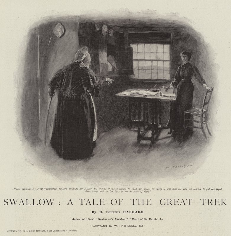 Zwaluw, Een Verhaal van de Grote Trek door William Hatherell