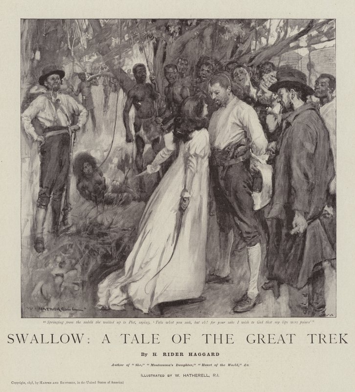 Zwaluw, een verhaal van de Grote Trek door William Hatherell