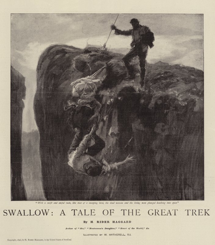 Zwaluw, een verhaal van de Grote Trek door William Hatherell