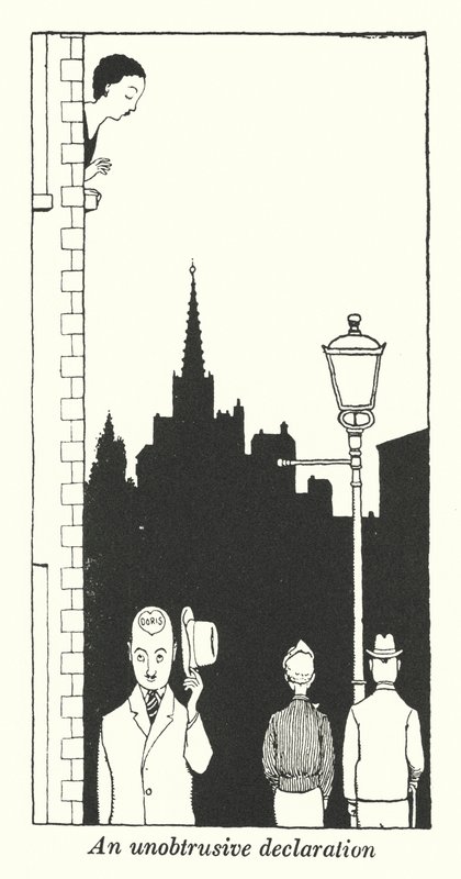 Een onopvallende verklaring door William Heath Robinson