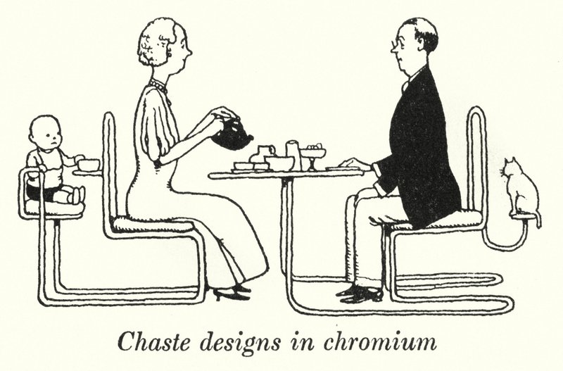 Kuis ontwerpen in chroom door William Heath Robinson