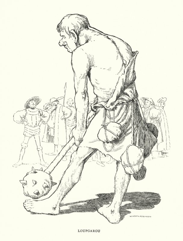 Loupgarou door William Heath Robinson