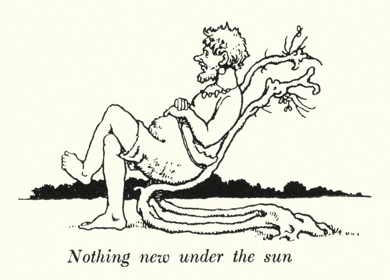 Niets nieuws onder de zon door William Heath Robinson