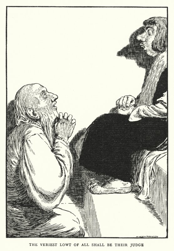 De grootste domoor van allemaal zal hun rechter zijn door William Heath Robinson