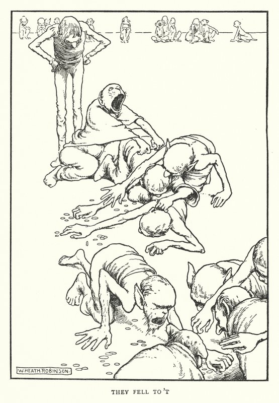 Ze vielen aan door William Heath Robinson
