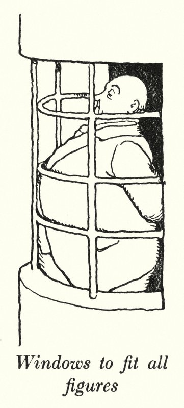 Ramen passend bij alle figuren door William Heath Robinson