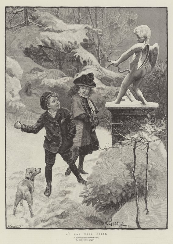In oorlog met Cupido door William Henry Charles Groome