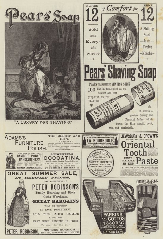 Pagina met Advertenties door William Henry Hamilton Trood