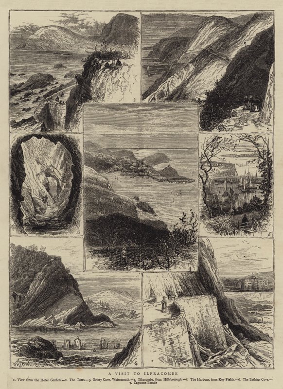 Een bezoek aan Ilfracombe door William Henry James Boot