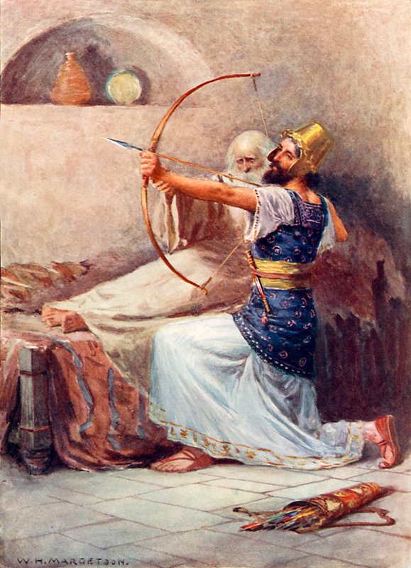 De pijl van de bevrijding van de Heer door William Henry Margetson