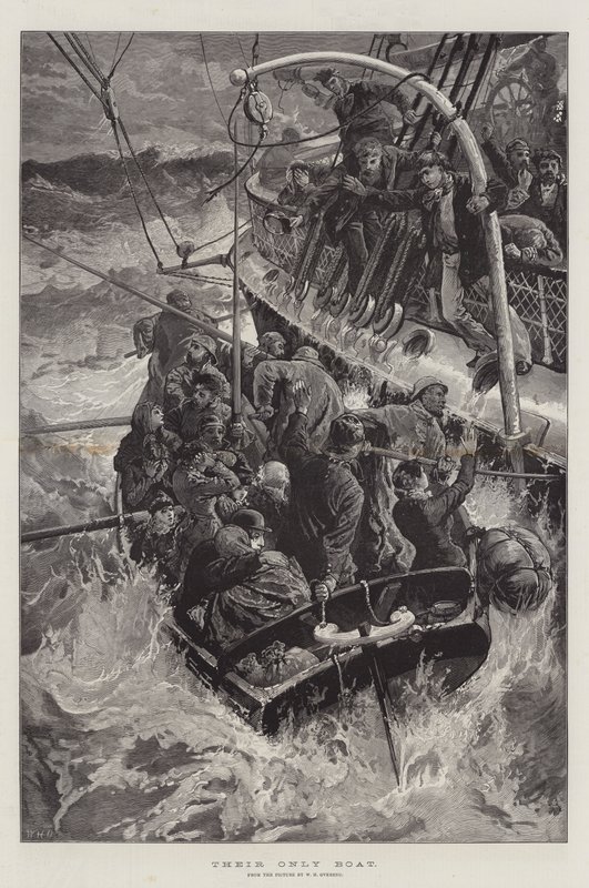 Hun enige boot door William Heysham Overend