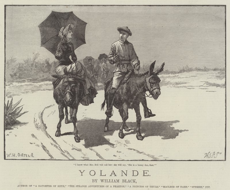 Yolande, door William Black door William Heysham Overend