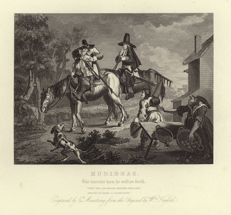 Hudibras door Samuel Butler door William Hogarth