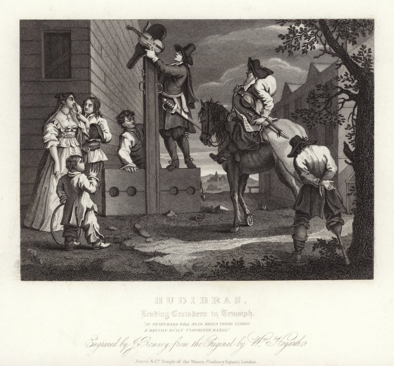 Hudibras door Samuel Butler door William Hogarth