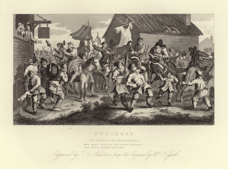 Hudibras door Samuel Butler door William Hogarth