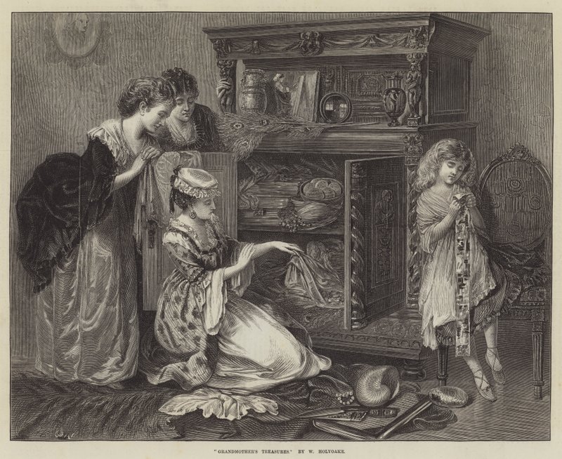 Grootmoeders Schatten door William Holyoake