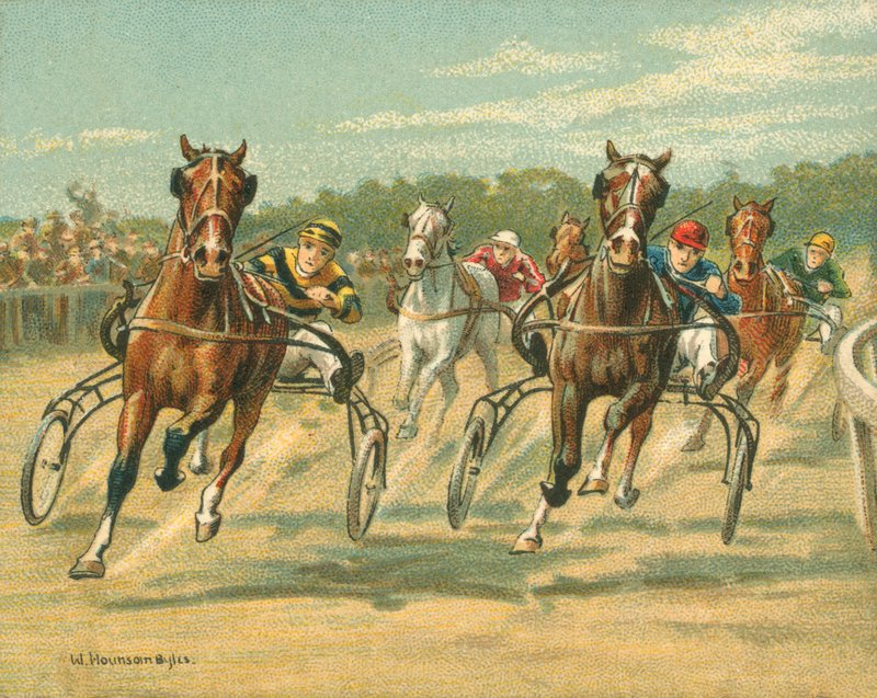 Historische en Moderne Races, Draf- en Paceraces door William Hounsom Byles