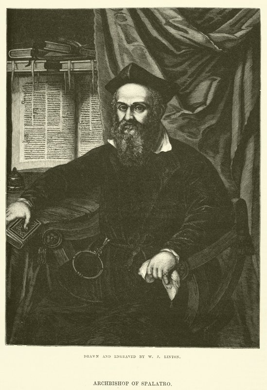 Aartsbisschop van Spalatro door William James Linton
