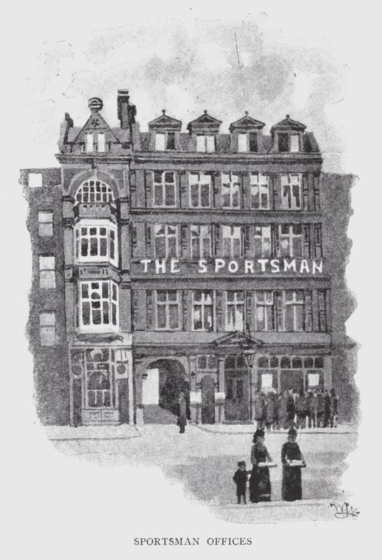 Sportsman Offices door William Luker