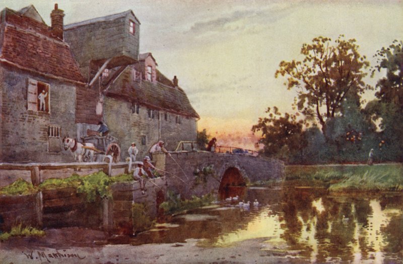 Grantchester Molen door William Matthison