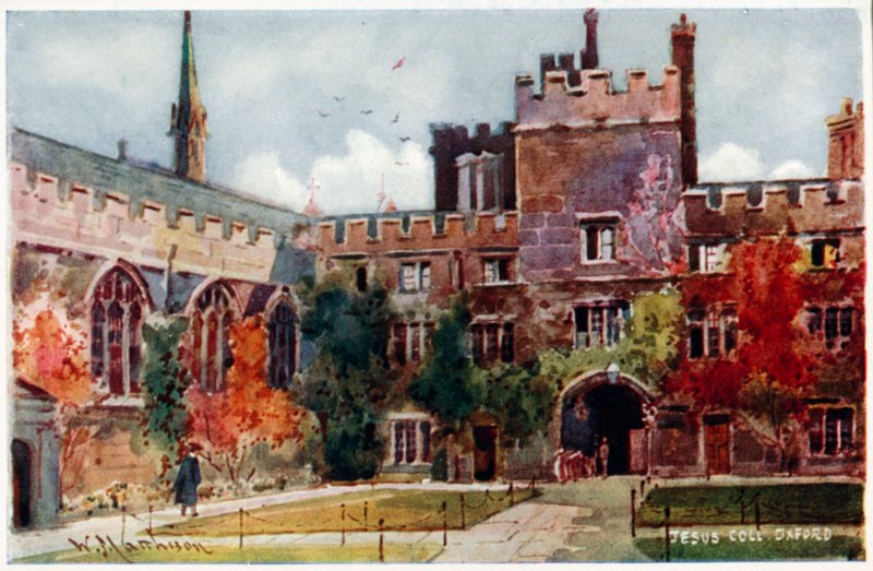 Jesus College door William Matthison