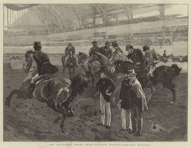 De Islington Paardenshow, Beoordeling van Gewichtdragende Jagers door William Small
