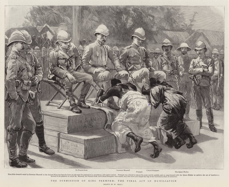 De Onderwerping van Koning Prempeh, de Laatste Act van Vernedering door William Small