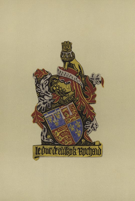 Sir Richard Plantagenet, hertog van York, 1475-1483 (chromolitho) door William St John Hope