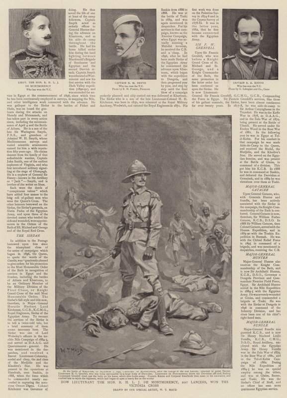 Hoe luitenant de eerwaarde R H L J De Montmorency, 21e Lancers, het Victoria Cross won door William T. Maud