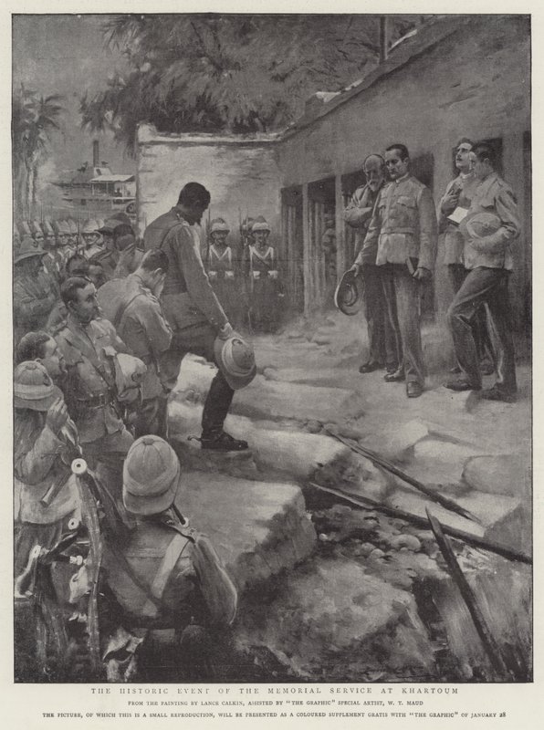 Ter Nagedachtenis aan Gordon, de Geschiedenis van de Herdenkingsdienst in Khartoum door William T. Maud